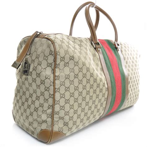 black gucci monogram handbag|gucci monogram duffle bag.